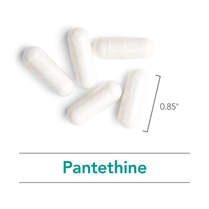 Cápsulas vegetarianas pantetina Nutricology para salud cardiovascular