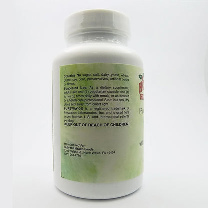Cápsulas vegetarianas PureWay-C vitamina c 500 mg
