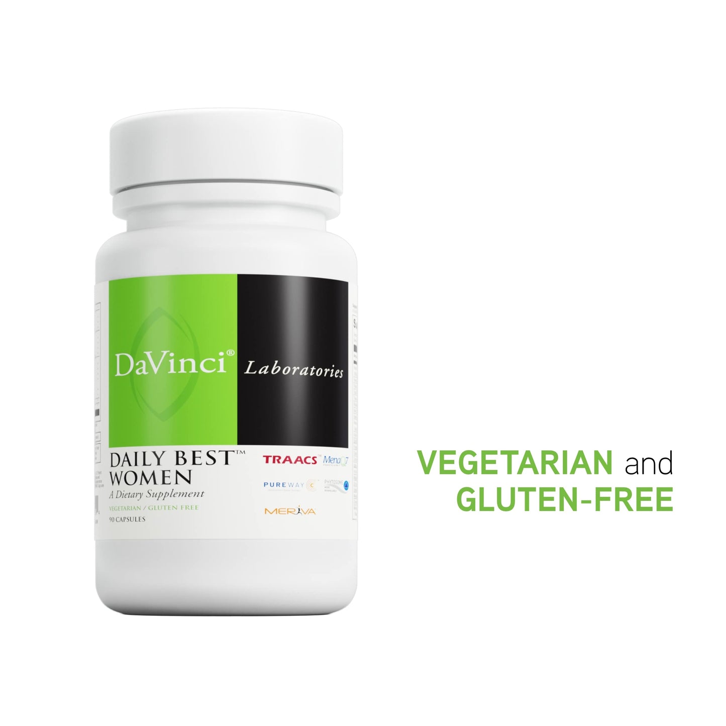 Cápsulas vegetarianas sin gluten, multivitamínico