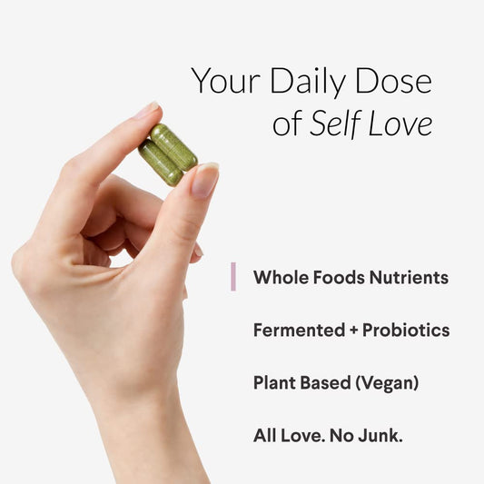 Cápsulas verdes de multivitamínico Nutritional Roots