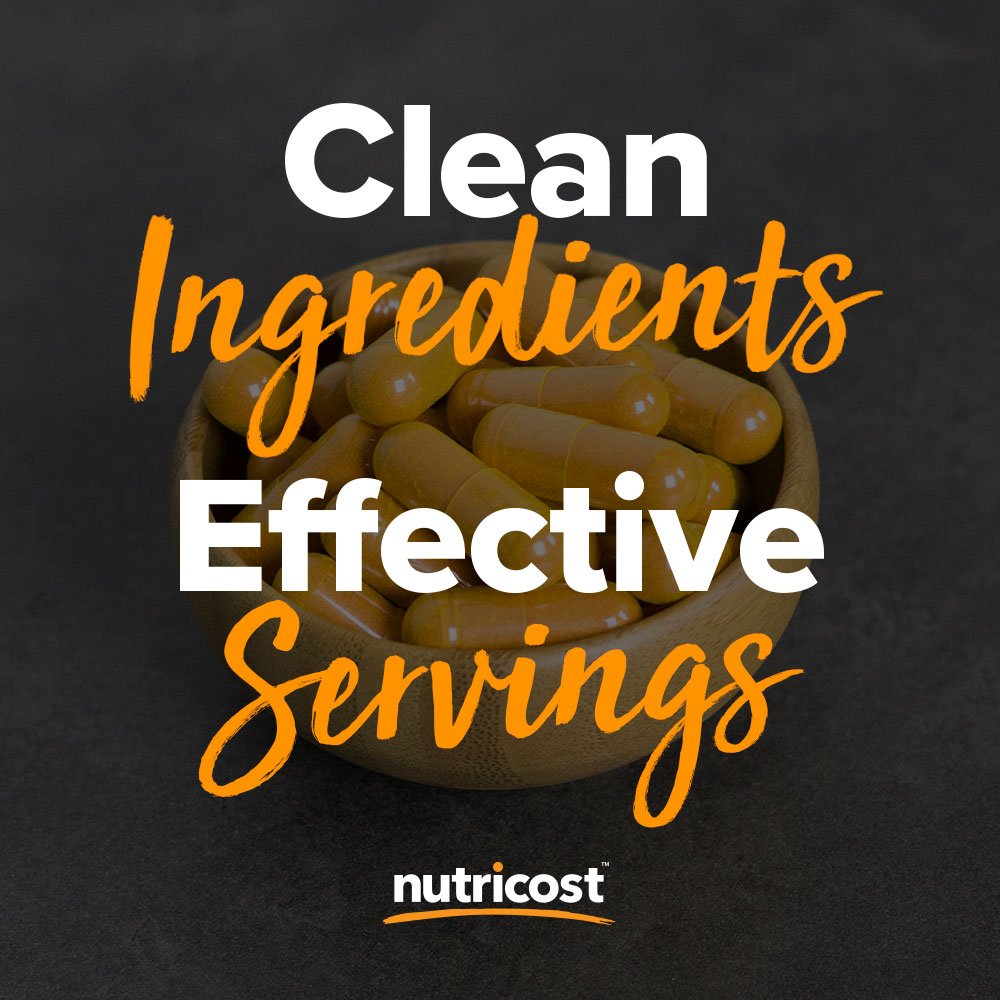 Cápsulas de vitamina B2 Nutricost