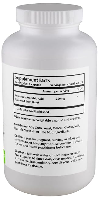 Cápsulas de vitamina c tamaño nanopartículas de One Planet Nutrition