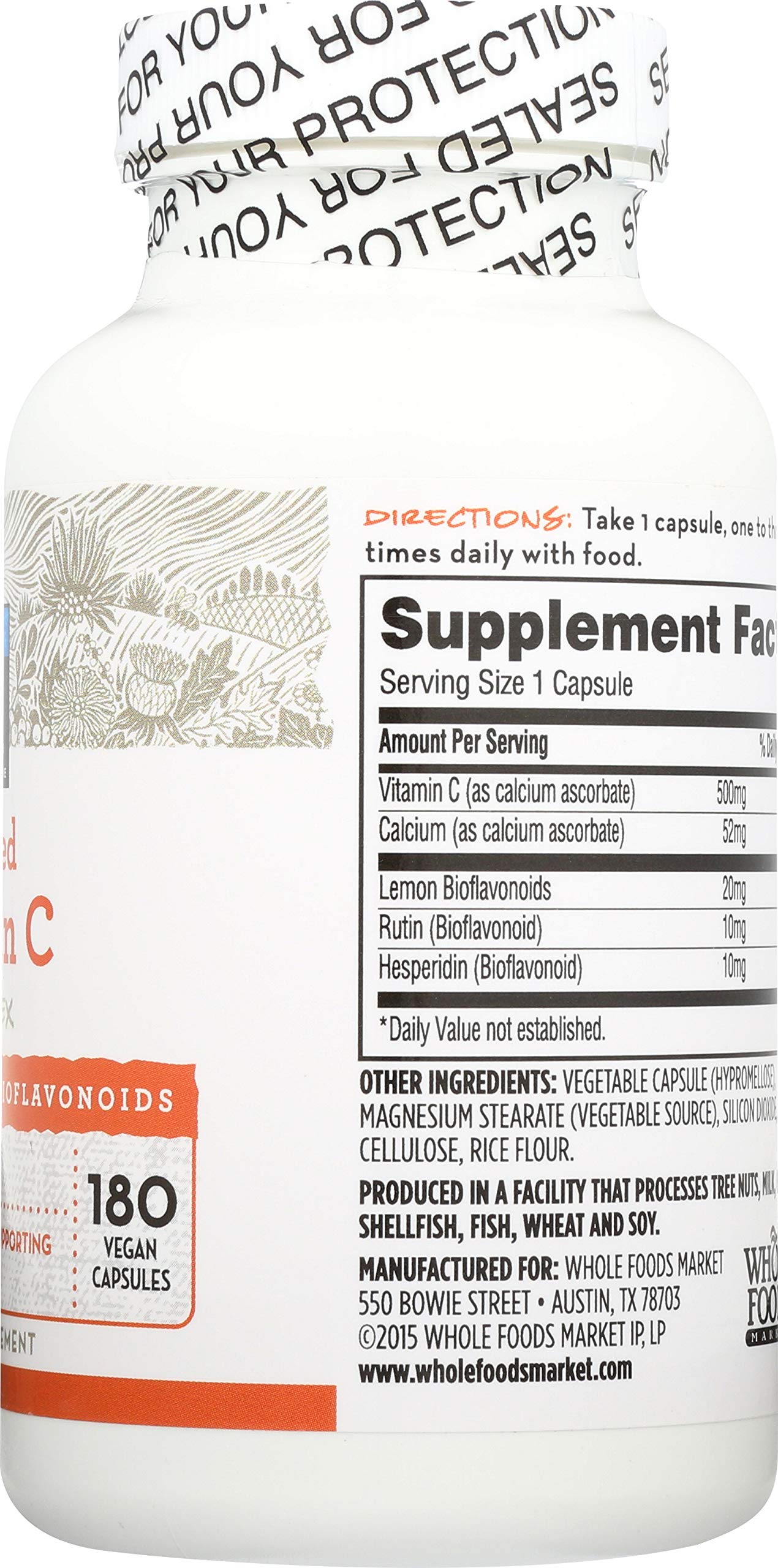 Cápsulas vitamina C tamponada 365 Everyday Value