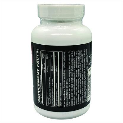 Cápsulas de Vitamina C TOUGH-N-TONE alta absorción antioxidantes