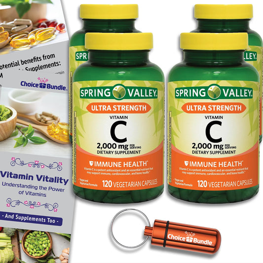 Cápsulas de Vitamina C Ultra Fuerza 2000 mg