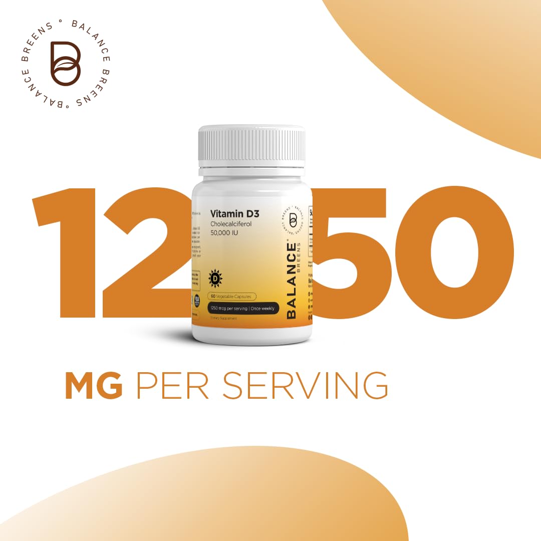 Cápsulas de vitamina D3 y alivio de vértigo Balancebreens