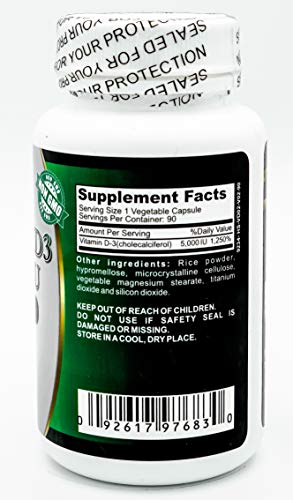 Cápsulas vitamina D3 Tarsal Naturals apoyo huesos y articulaciones