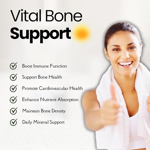 Cápsulas vitamina d3 k2 calcio para fortalecimiento huesos y corazón