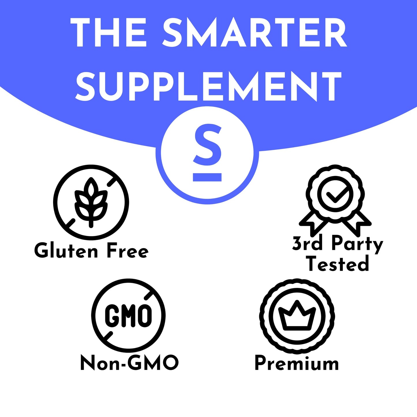 Cápsulas de vitamina D3 K2 con calcio Smarter Supplements