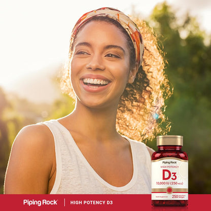 Cápsulas de vitamina D3 alta potencia Piping Rock