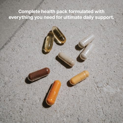 Cápsulas vitamínicas para soporte diario completo