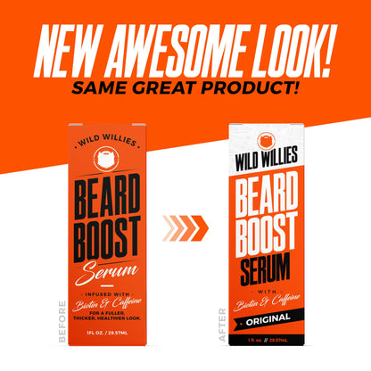 Cápsulas Wild Willies para crecimiento y grosor de barba