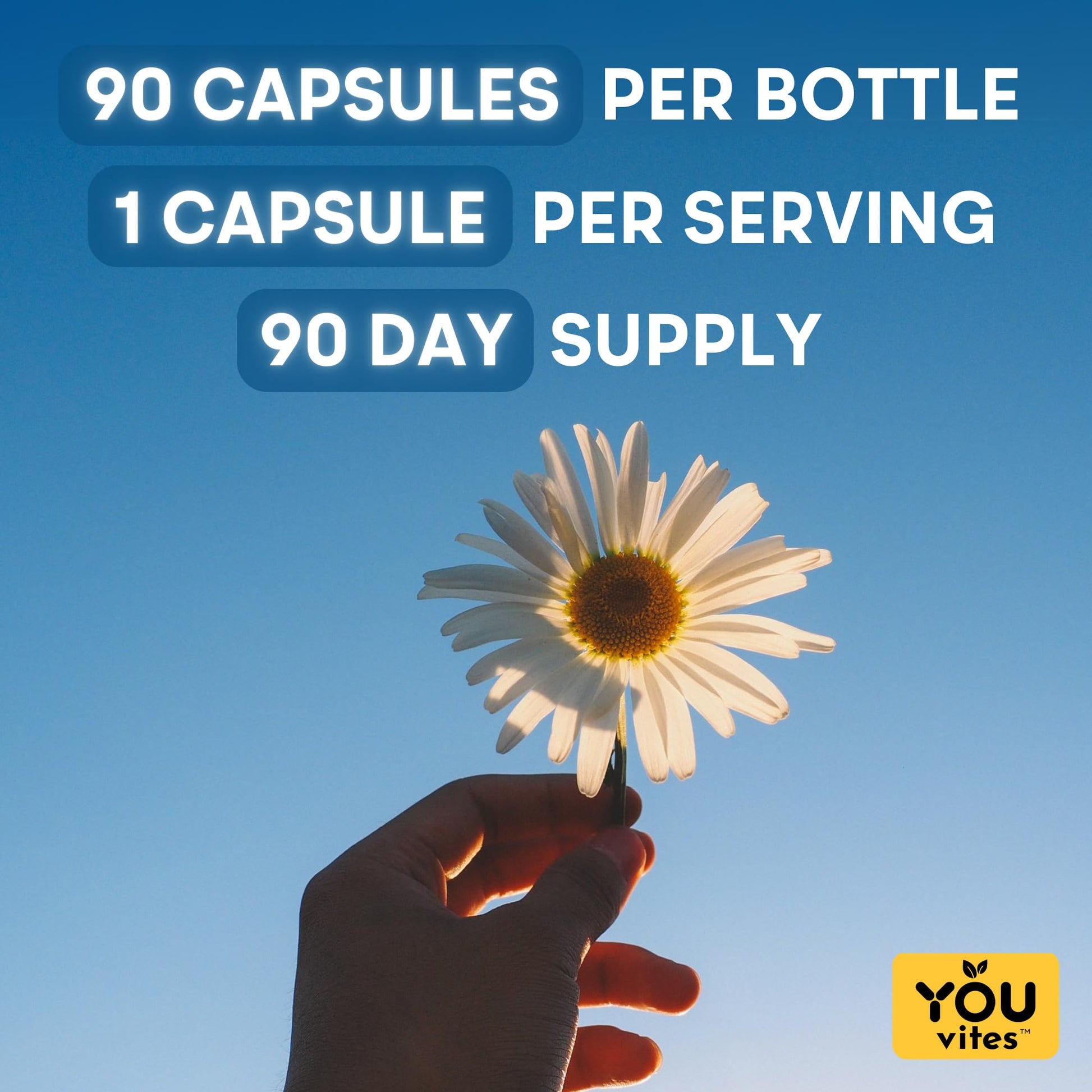 Cápsulas you vites vitamina D3 y K2 para salud de huesos