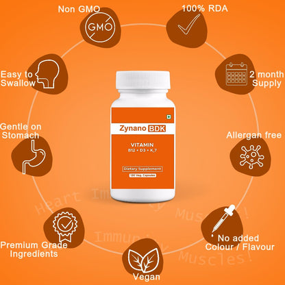 cápsulas zynano bdk vitamina d3 k2 b12 absorción mejor
