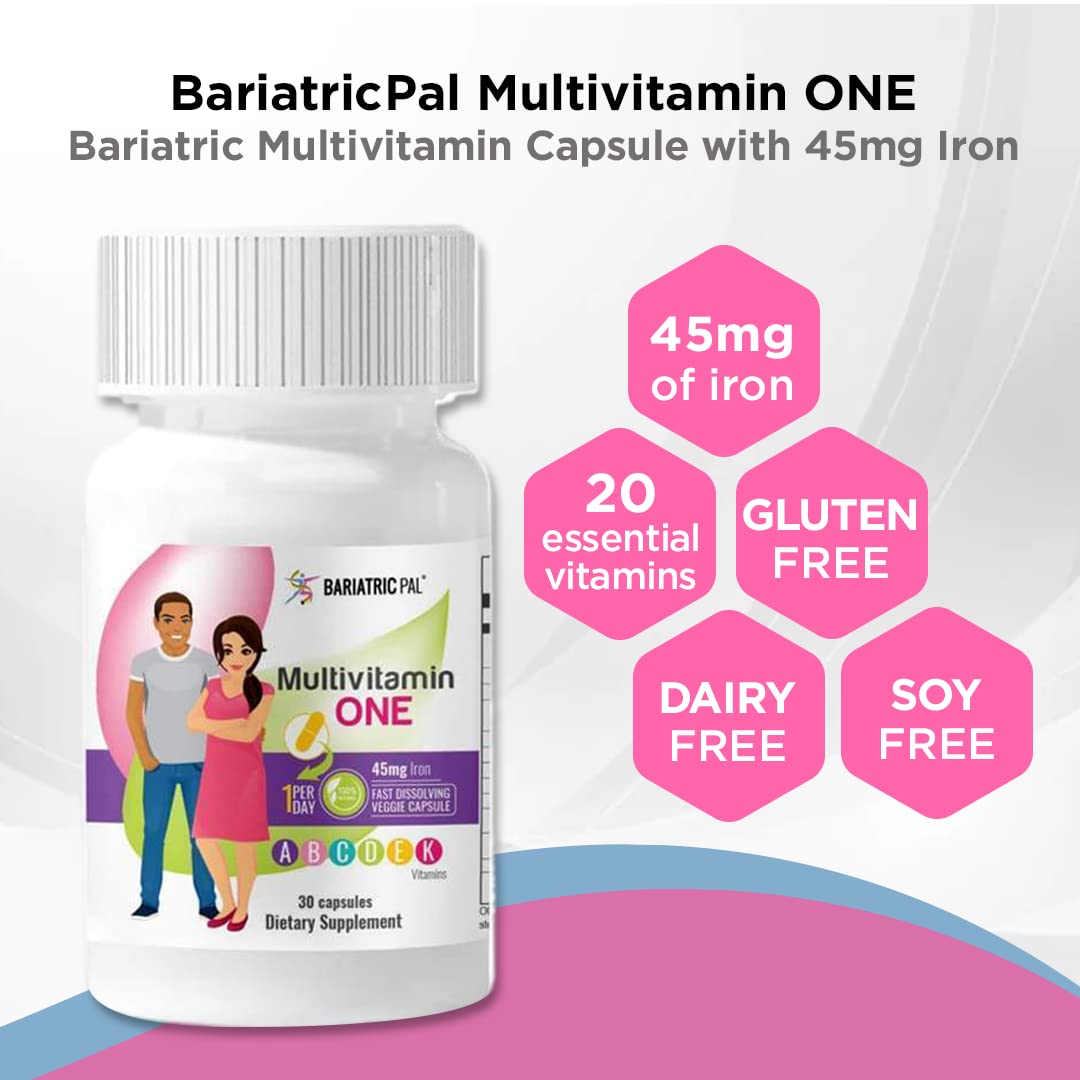 Características BariatricPal Multivitamin ONE sin gluten