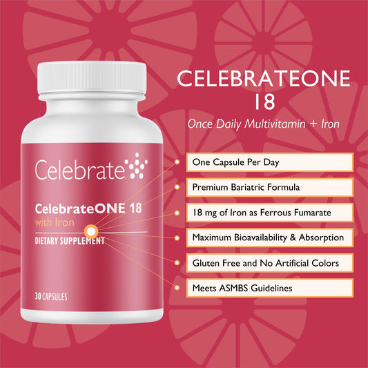 Características clave Celebrate Vitamins CelebrateONE