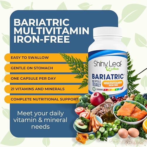 Características del multivitamínico sin hierro para pacientes bariátricos.