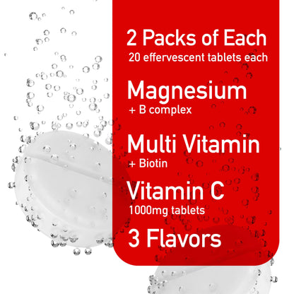 Características del pack de variedad efervescente Swiss Imports