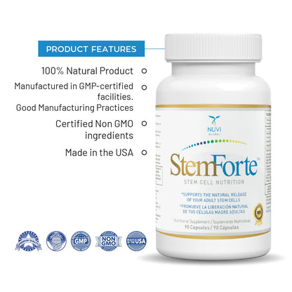 Características de los suplementos StemForte