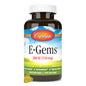 Carlson E-Gems cápsulas blandas de vitamina e natural 200 iu