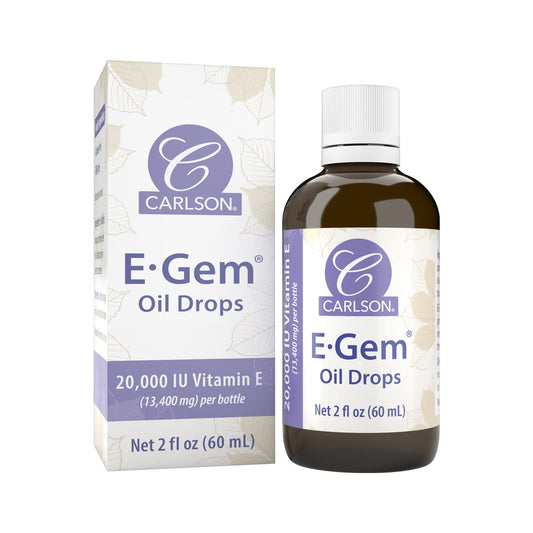 Carlson gotas aceite vitamina E botella 2 onzas