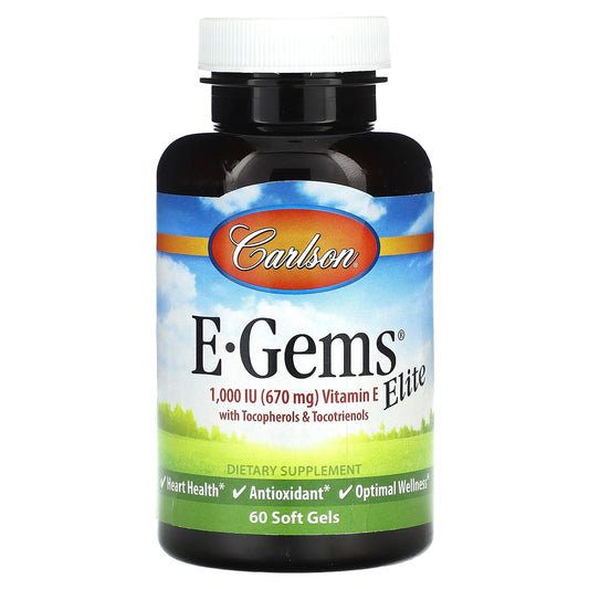 Carlson Labs Vitamina E 1000 IU caja frente