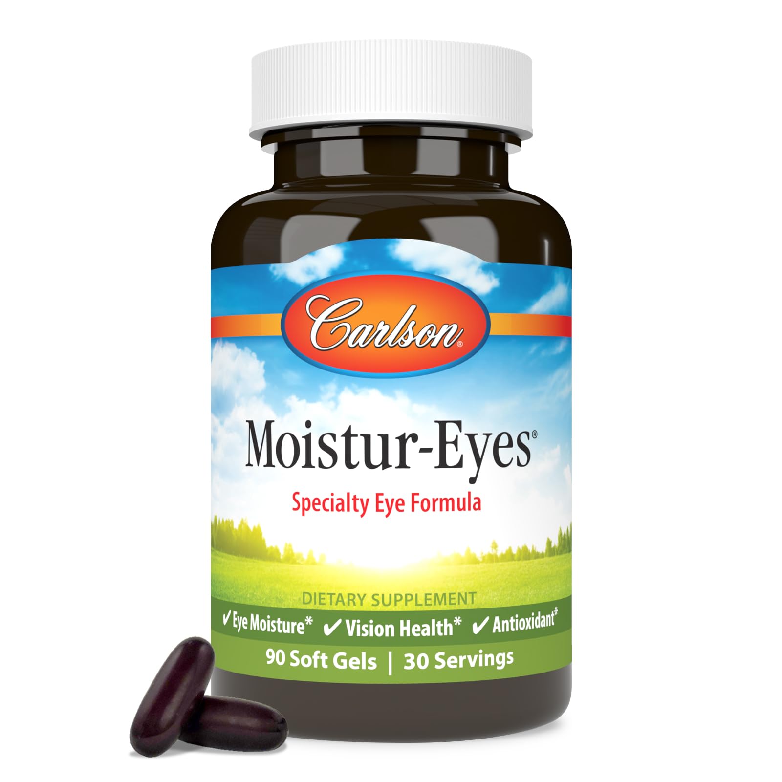 Carlson Moistur-Eyes, 90 cápsulas blandas