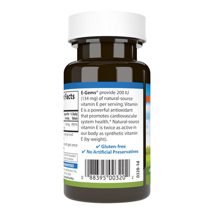 Carlson vitamina e natural wellbeing 200 IU