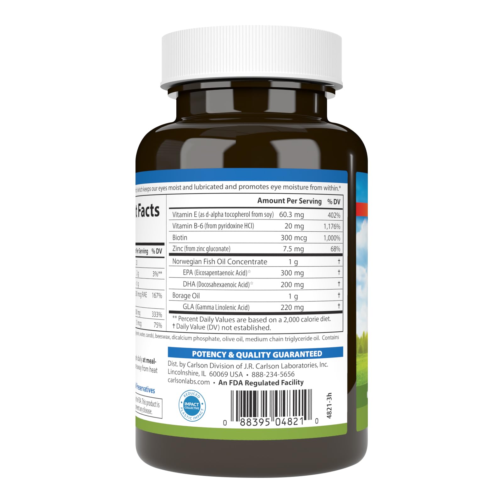 Carlson vitaminas para ojos sanos