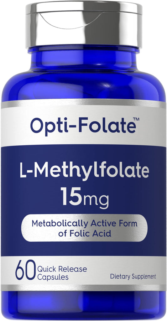 Carlyle L Metilfolato 15 mg envase 60 cápsulas