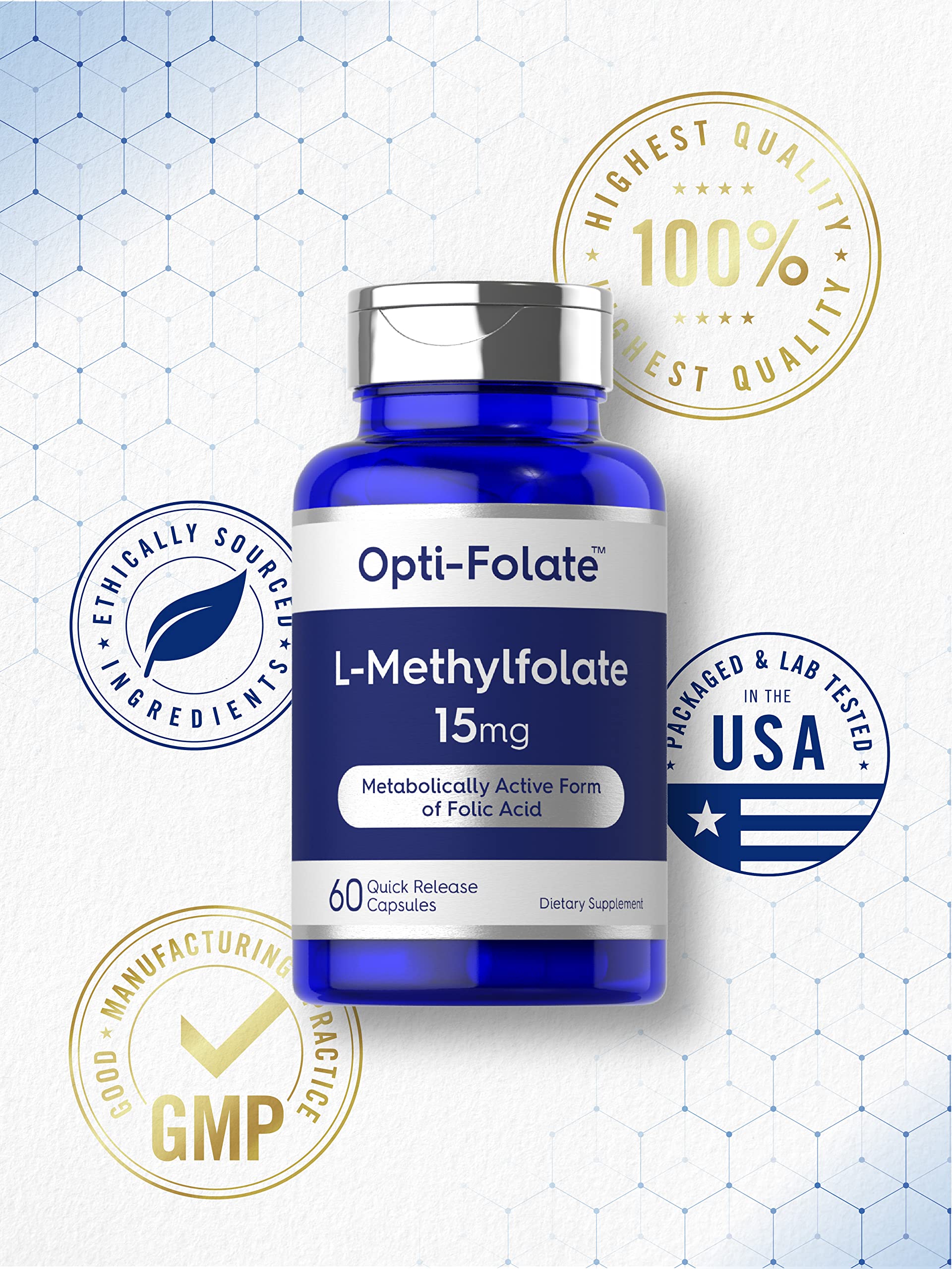 Carlyle Metilfolato 15 mg cápsulas calidad garantizada