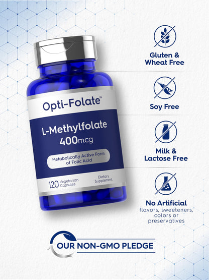 Carlyle suplementos folato sin OGM y sin gluten