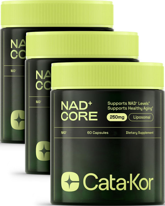 Cata-Kor LipoNAD suplemento NAD liposomal 250mg paquete 3