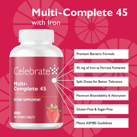 Características de la vitamina Celebrate Multi-Complete