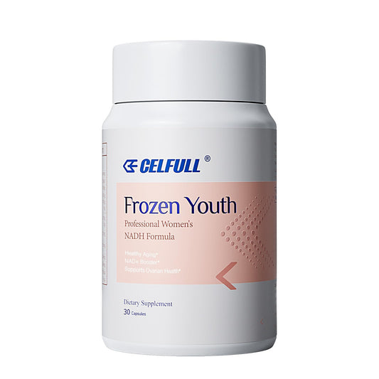 Botella CELFULL Suplemento Inositol 40:1 con NADH y PQQ para mujeres