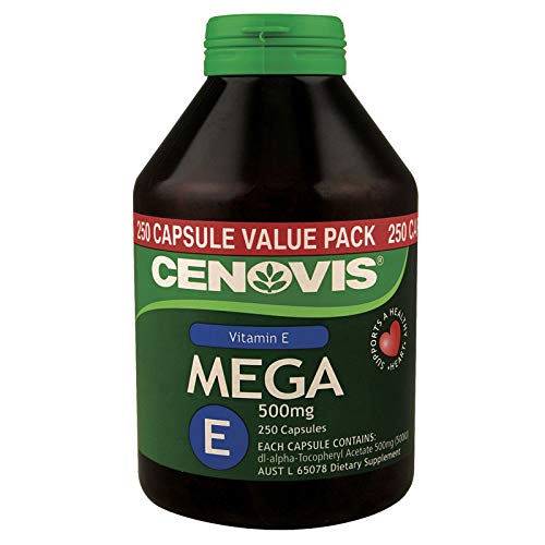 Cenovis Mega E 500IU botella de 250 cápsulas vitamina e