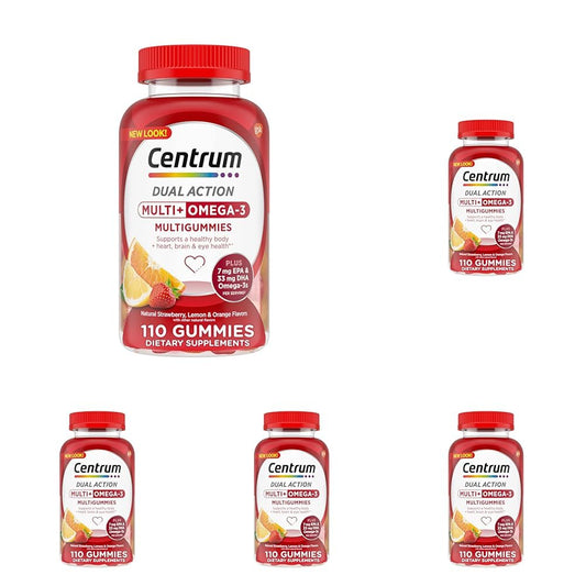 Centrum MultiGummies Multi+ Omega 3 frasco