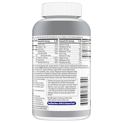 Centrum Silver clínicamente probado para memoria