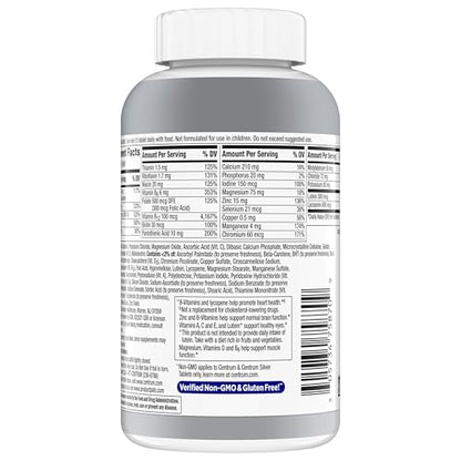 Centrum Silver clínicamente probado para memoria