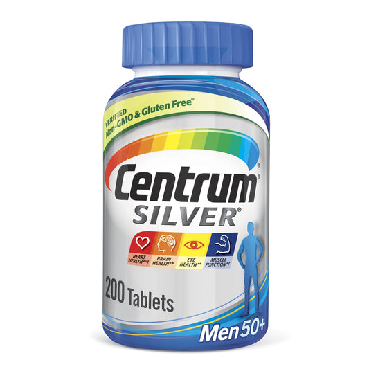 Multivitamínico Centrum Silver para Hombres 50 Plus