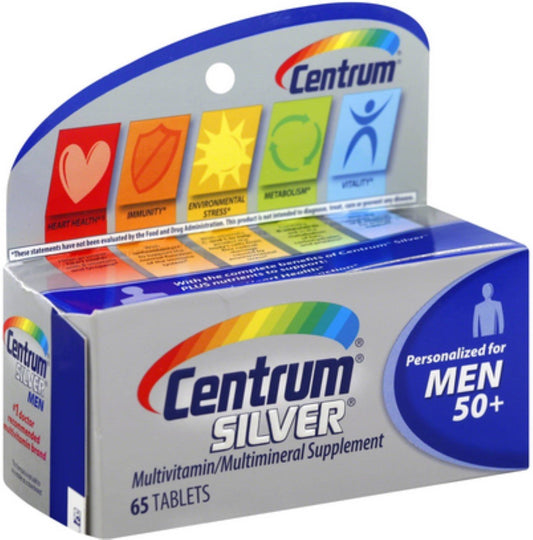 Centrum Silver multivitamínico para hombres mayores de 50