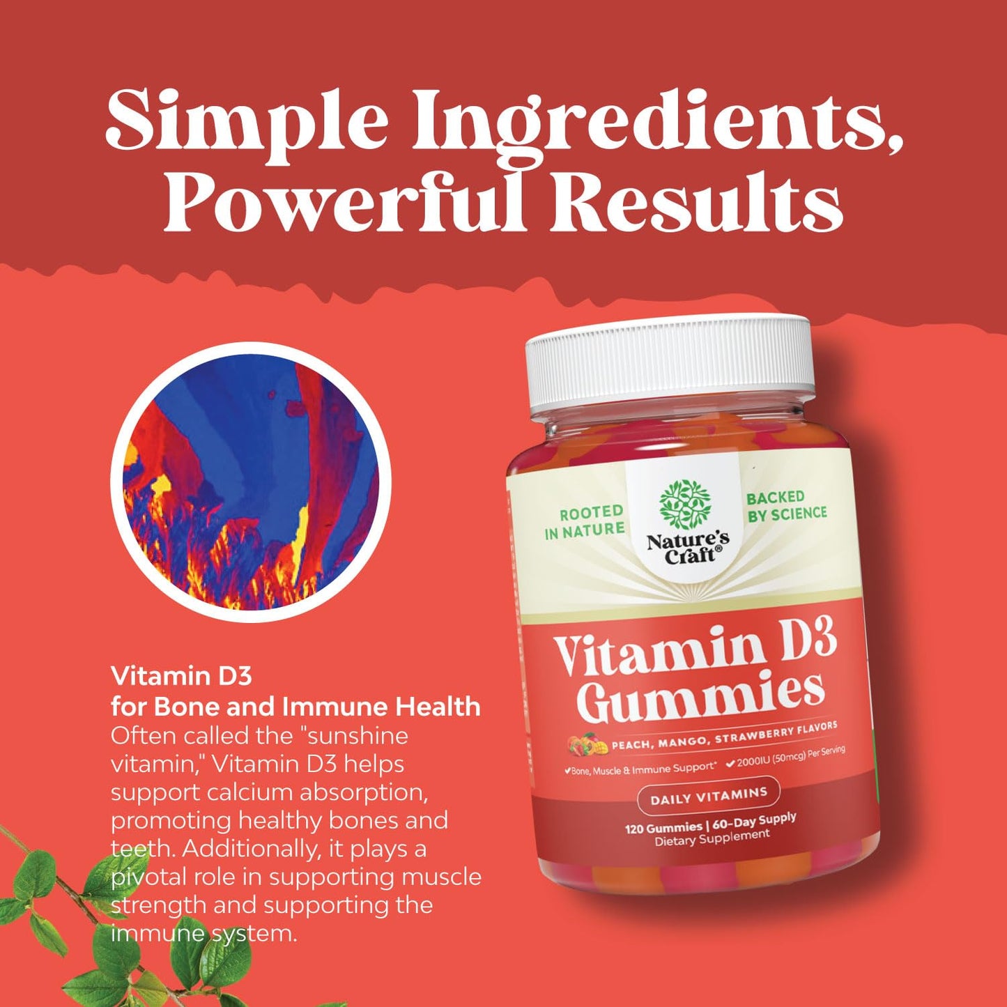 Cerca de gomitas Natures Craft multivitaminas