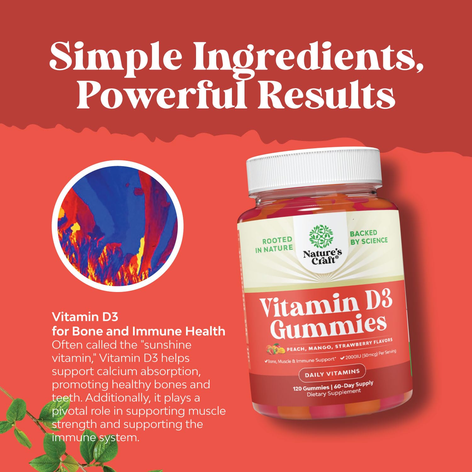 Cerca de gomitas Natures Craft multivitaminas