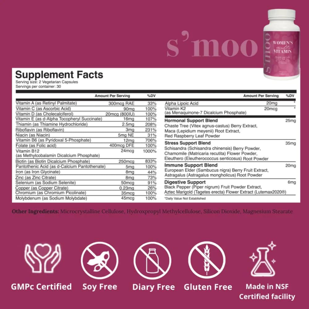 certificación gmp multivitaminas s'moo.