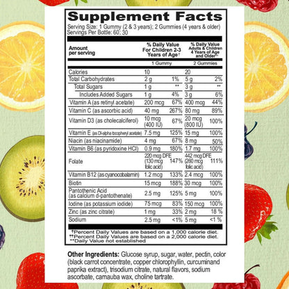 Certificación kosher y halal gominolas Go Healthy niños