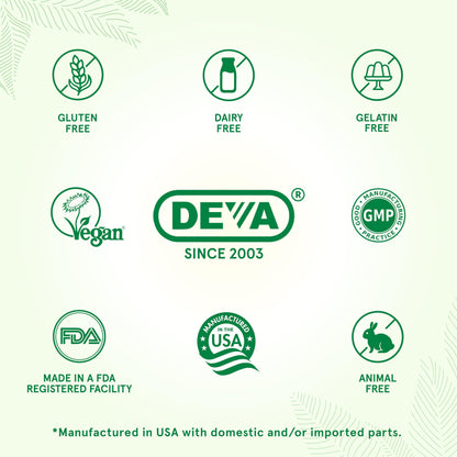 Certificación vegana del multivitamínico DEVA