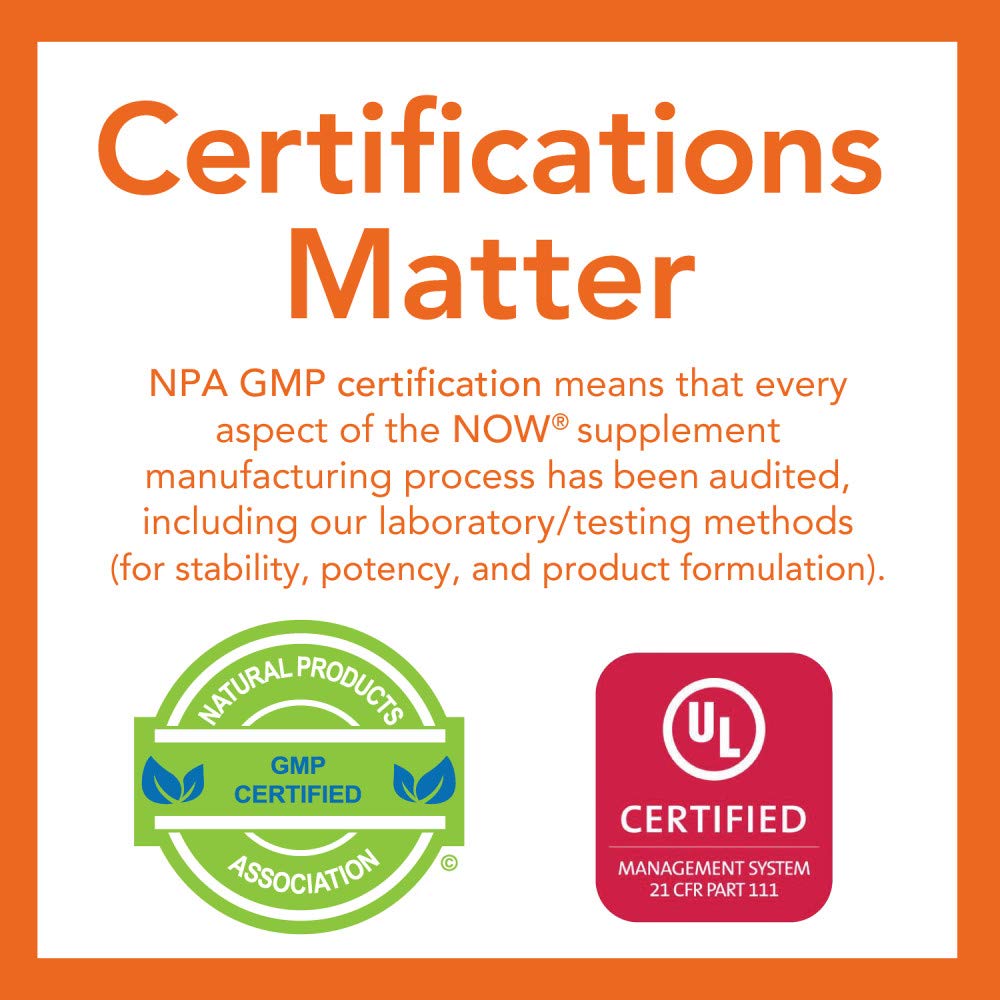 Certificaciones de calidad de NOW