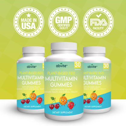 Certificaciones de gomitas multivitamínicas veganas.