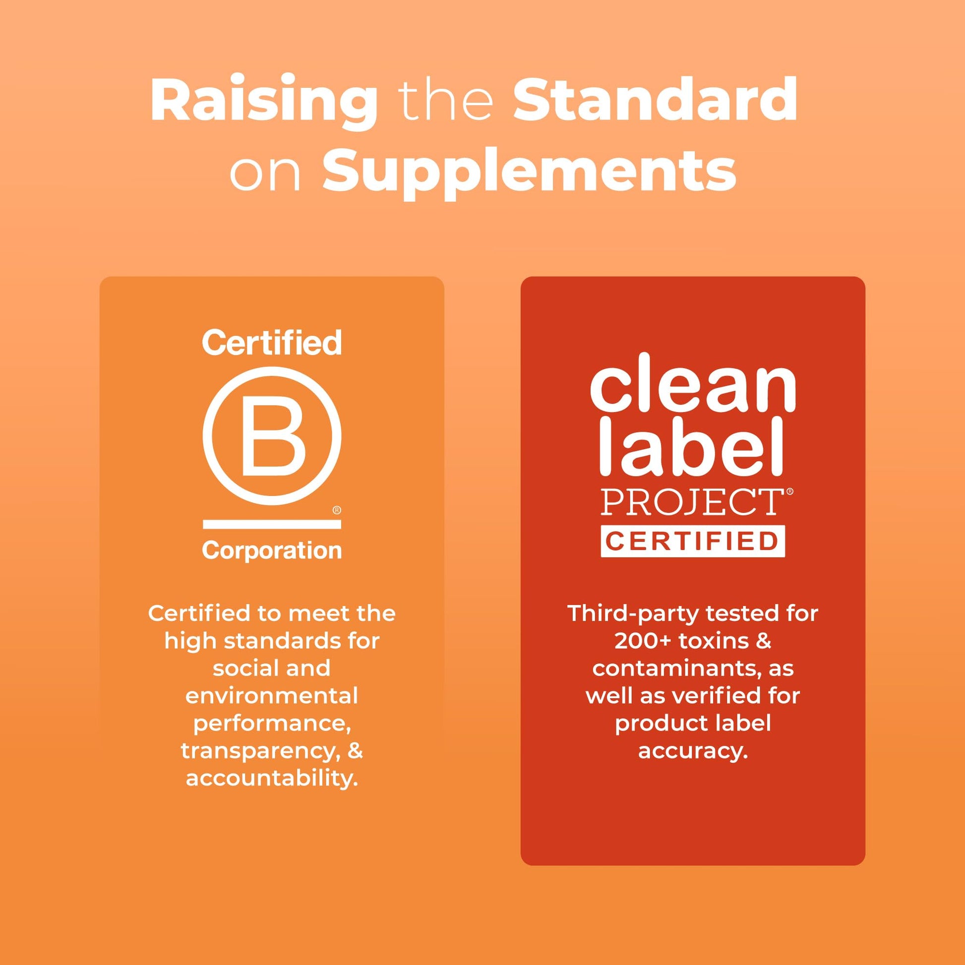 Certificaciones del multivitamínico MaryRuth