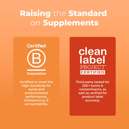 Certificaciones del multivitamínico MaryRuth